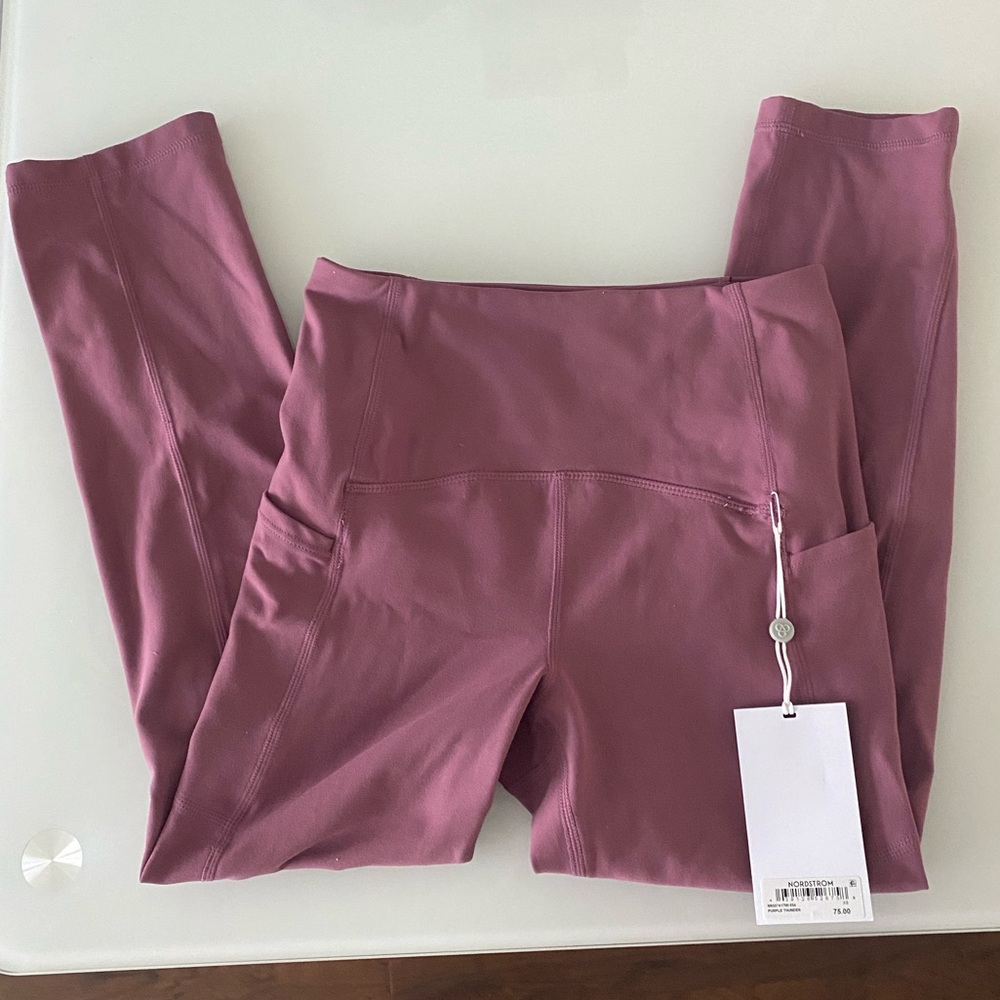 Zella Mauve Studio Luxe Leggings